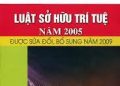Luật SHTT 2005, sửa đổi và bổ sung năm 2009