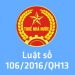 LUẬT SỬA ĐỔI, BỔ SUNG MỘT SỐ ĐIỀU LUẬT THUẾ GTGT, THUẾ TTĐT VÀ QUẢN LÝ THUẾ 2016