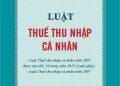 LUẬT THUẾ THU NHẬP CÁ NHÂN 2007