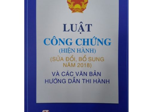 VĂN BẢN HỢP NHẤT SỐ 07/VBHN-VPQH NĂM 2018 LUẬT CÔNG CHỨNG