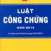 LUẬT CÔNG CHỨNG 2014