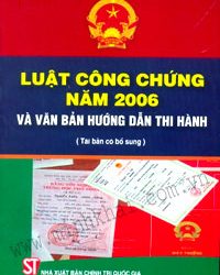 LUẬT CÔNG CHỨNG 2006