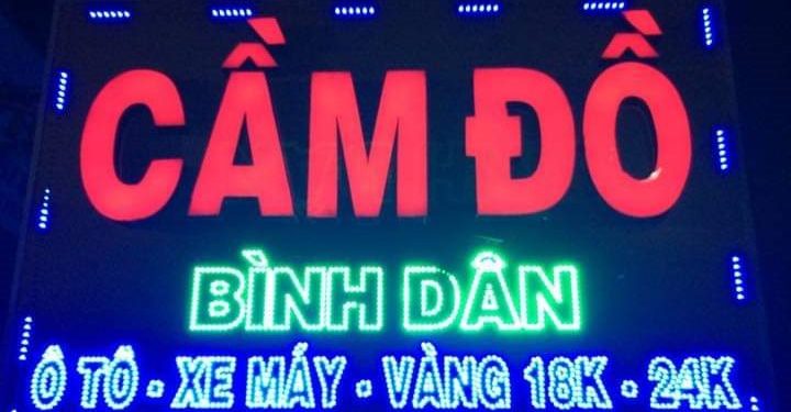 Thủ tục đăng ký giấy phép kinh doanh cầm đồ