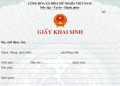 Thủ tục cấp lại giấy khai sinh