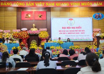 Đại hội Đại biểu Hội Luật gia thành phố Thủ Đức