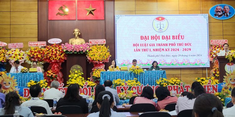 Đại hội Đại biểu Hội Luật gia thành phố Thủ Đức