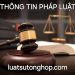 Thông tin pháp luật