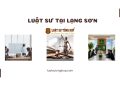 LUẬT SƯ TẠI LẠNG SƠN